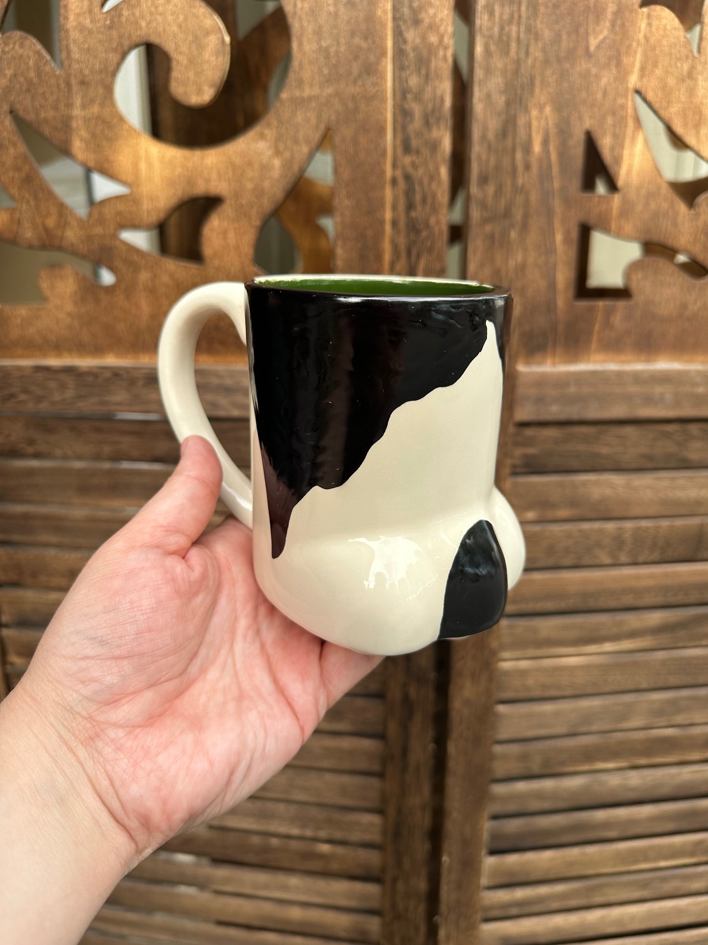 Black & White Paw Mug
