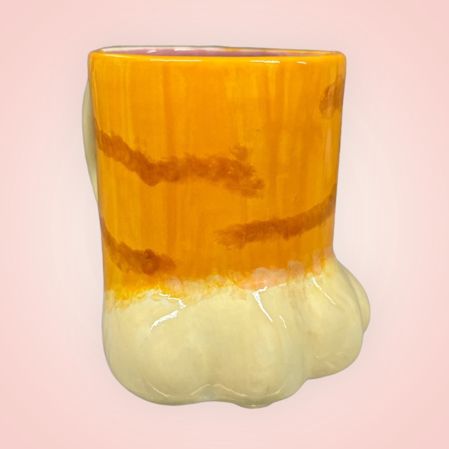Orange Paw Mug
