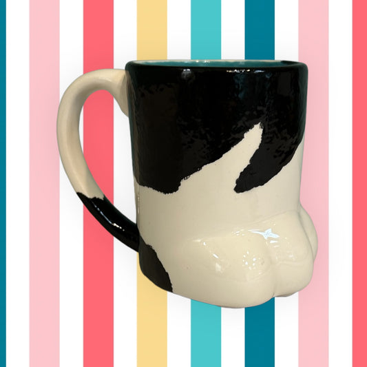 Black & White Paw Mug