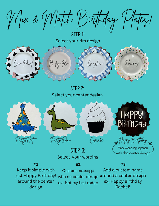 Mix & Match Plates